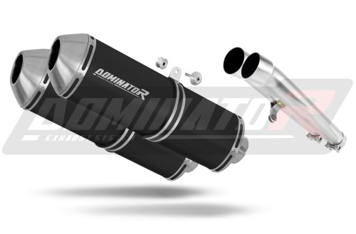wydech tłumik DOMINATOR OVR CZARNY pasujący do motocykla Honda CBR 1100 XX 1996 - 2006