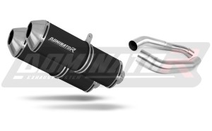 Honda CBR 1000F DUAL 1988 - 2000 Exhaust Silencer Muffler OVR BLACK + dB killer