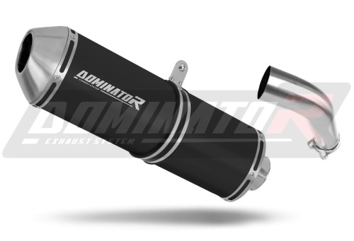 exhaust muffler DOMINATOR OVR BLACK fits to Honda VFR 800 F 2014  2019