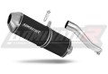 exhaust muffler DOMINATOR OVR BLACK fits to Honda XRV 750 AFRICA TWIN RD07 1993  1995