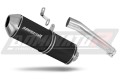 exhaust muffler DOMINATOR OVR BLACK fits to Honda XRV 750 AFRICA TWIN RD04 1990  1992