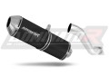 wydech tłumik DOMINATOR OVR CZARNY pasujący do motocykla Honda VFR 750 1990 - 1992