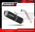 exhaust muffler DOMINATOR OVR BLACK fits to Honda XL 650 V TRANSALP 2001  2007 2