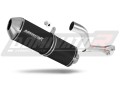 wydech tłumik DOMINATOR OVR CZARNY pasujący do motocykla Honda NT 650 V DEAUVILLE RC47 1998 - 2005