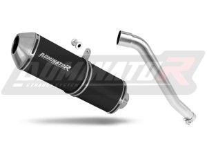 Honda XL 600 V TRANSALP 1987 - 2000 Exhaust Silencer Muffler OVR BLACK + dB killer