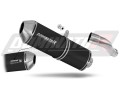 exhaust muffler DOMINATOR homologated road legal OVR BLACK fits to Honda CBR 600F PC41 2011  2015