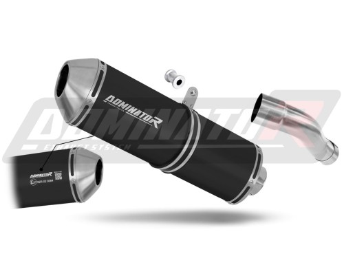 wydech tłumik DOMINATOR Homologowany OVR CZARNY pasujący do motocykla Honda CBR 600F PC41 2011 - 2015