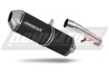 exhaust muffler DOMINATOR OVR BLACK fits to Honda CBF 600 2008  2013