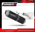 exhaust muffler DOMINATOR OVR BLACK fits to Honda CB 600F HORNET PC41 2007  2013 2
