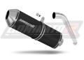 wydech tłumik DOMINATOR OVR CZARNY pasujący do motocykla Honda XL 125 V VARADERO 2007 - 2012