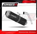 exhaust muffler DOMINATOR OVR BLACK fits to Honda XL 125 V VARADERO 2007  2012 2