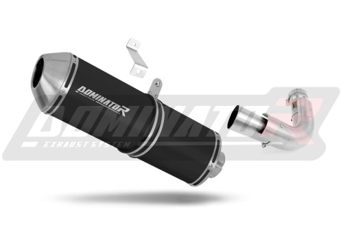 exhaust muffler DOMINATOR OVR BLACK fits to CAN AM SPYDER RS 990 2007  2012