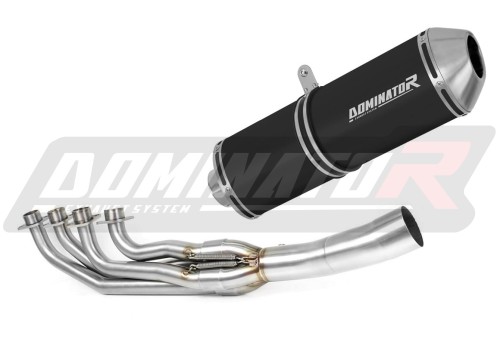 kompletny układ wydechowy z tłumikiem DOMINATOR Full System OVR CZARNY pasujący do motocykla BMW K1200RS 2001 - 2003