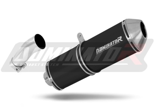 exhaust muffler DOMINATOR OVR BLACK fits to BMW F800GS 2008  2017 3