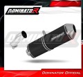 exhaust muffler DOMINATOR OVR BLACK fits to BMW F650GS 2008  2012 2