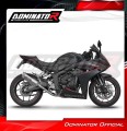complete exhaust system with muffler DOMINATOR Full System S6 fits to Honda CBR 650 R / EClutch 2024  2025 2