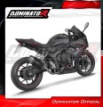 Honda CBR 650 R / E-Clutch 2024 - 2025 Collector Manifold Full Exhaust System Muffler Auspuff Sportauspuff Silencer Echappement Silencieux Scarico Scarichi Escape Wydech Tłumik S6 BLACK Dominator Exhaust System 3