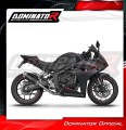 kompletny układ wydechowy z tłumikiem DOMINATOR Full System S6 CZARNY pasujący do motocykla Honda CBR 650 R / E-Clutch 2024 - 2025 2
