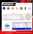 kompletny układ wydechowy z tłumikiem DOMINATOR Full System Tytanowy HP6 pasujący do motocykla Honda CB 650 R / E-Clutch 2024 - 2025 4
