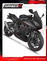 kompletny układ wydechowy z tłumikiem DOMINATOR Full System S6 pasujący do motocykla Honda CB 650 R / E-Clutch 2024 - 2025 3