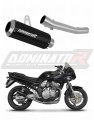 wydech tłumik DOMINATOR GP CZARNY pasujący do motocykla Suzuki GSF BANDIT N / S 600 1995 - 1999