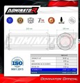 exhaust muffler DOMINATOR GP BLACK fits to Suzuki GSF BANDIT N / S 600 1995  1999 6