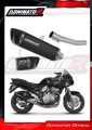 wydech tłumik DOMINATOR Homologowany HP6 CZARNY pasujący do motocykla Suzuki GSF BANDIT N / S 600 1995 - 1999 2