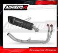 kompletny układ wydechowy z tłumikiem DOMINATOR Full System HP6 CZARNY pasujący do motocykla CF MOTO 450 MT 2024  3