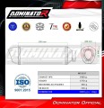 complete exhaust system with muffler DOMINATOR Full System HP6 BLACK fits to CF MOTO 450 MT 2024  7