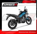 complete exhaust system with muffler DOMINATOR Full System S6 BLACK fits to CF MOTO 450 MT 2024  4