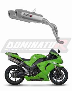Kawasaki ZX10R 2006 - 2007 Exhaust Silencer Muffler S6 + dB killer