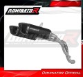 exhaust muffler DOMINATOR HP6 BLACK fits to Kawasaki ZX10R 2006  2007 3