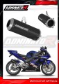 CBR 954 RR FIREBLADE EXHAUST Honda Muffler Auspuff Sportauspuff Silencer Echappement Silencieux Scarico Scarichi Escape Wydech Tłumik GP BLACK 2002 - 2003 Dominator