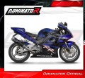CBR 954 RR FIREBLADE EXHAUST Honda Muffler Auspuff Sportauspuff Silencer Echappement Silencieux Scarico Scarichi Escape Wydech Tłumik S6 BLACK 2002 - 2003 Dominator 3