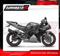 YZF R1 1000 RN09 EXHAUST Yamaha Muffler Auspuff Sportauspuff Silencer Echappement Silencieux Scarico Scarichi Escape Wydech Tłumik Carbon Tip HP6 BLACK 2002 - 2003 DOMINATOR 3