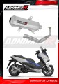 kompletny układ wydechowy z tłumikiem DOMINATOR Full System OV G2 pasujący do motocykla Honda NSS 125 FORZA 2017 - 2020 2