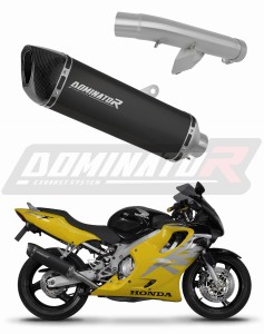 Honda CBR 600 F4 1999 - 2000 Exhaust Silencer Muffler HP6 BLACK + dB killer 