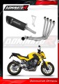 complete exhaust system with muffler DOMINATOR Full System HP6 BLACK fits to Honda CB 650 F 2014  2018 2