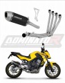 complete exhaust system with muffler DOMINATOR Full System S6 BLACK fits to Honda CB 650 F 2014  2018