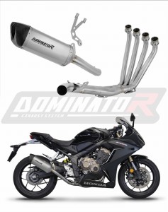 Honda CB 650 R 2019 - 2023 Full Exhaust System Collector Silencer Titanium HP6 + dB killer