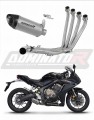 kompletny układ wydechowy z tłumikiem DOMINATOR Full System Tytanowy HP8 pasujący do motocykla Honda CB 650 R 2019 - 2023