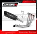 kompletny układ wydechowy z tłumikiem DOMINATOR Full System HP6 CZARNY pasujący do motocykla Honda CBR 650 F 2014 - 2018 3
