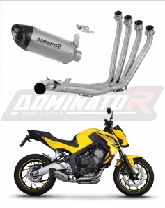 Honda CBR 650 F 2014 - 2018 Full Exhaust System Collector Silencer Titanium HP8 + dB killer