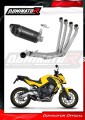 complete exhaust system with muffler DOMINATOR Full System HP8 BLACK fits to Honda CBR 650 F 2014  2018 2
