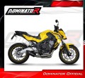 complete exhaust system with muffler DOMINATOR Full System HP8 BLACK fits to Honda CBR 650 F 2014  2018 4