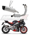 complete exhaust system with muffler DOMINATOR Full System titanium HP6 fits to Aprilia RS 660 2020  2024