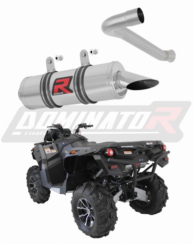 exhaust muffler DOMINATOR ROUND fits to STELS GUEPARD 850 GPE