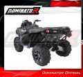 exhaust muffler DOMINATOR ROUND fits to STELS GUEPARD 850 GPE  4