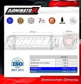 exhaust muffler DOMINATOR S6 fits to Honda CB 1000 Hornet / SP 2025  6