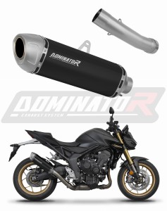Honda CB 1000 Hornet / SP 2025 Exhaust Silencer Muffler S6 BLACK + dB killer